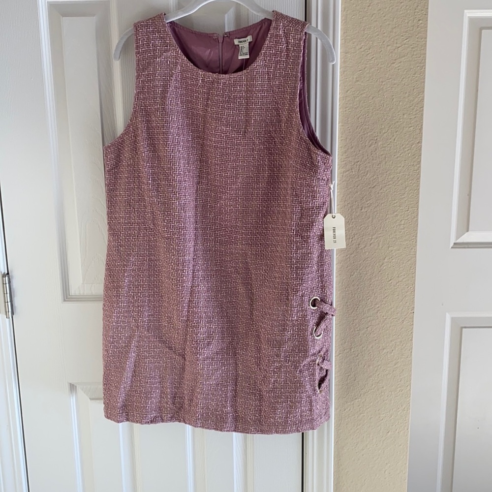 Dusty pink/gold dress